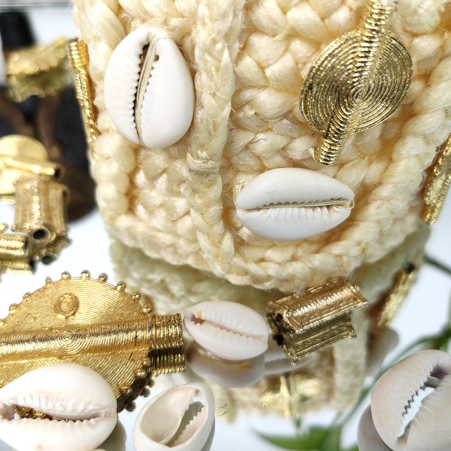 Bracelet pour cheveux en tresse - ROYAL IVOIRE