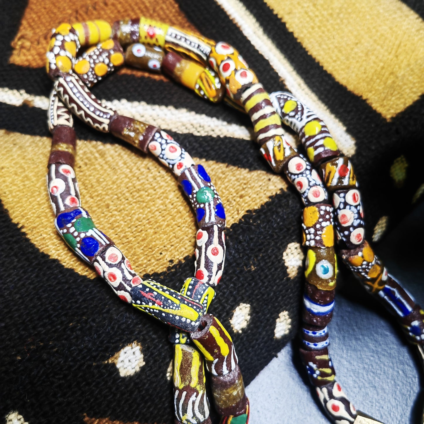 Collier Krobou - Grand Masque Afro