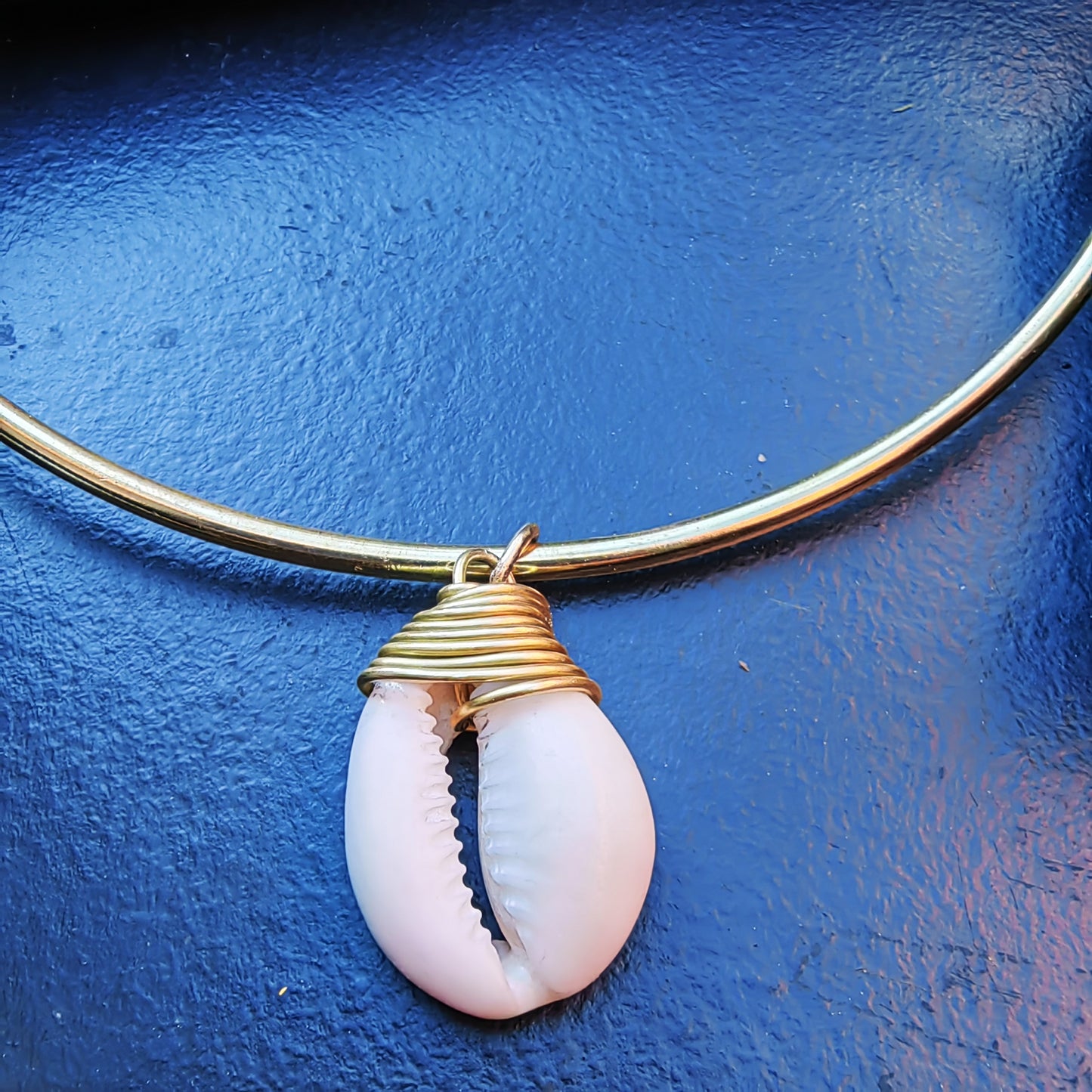 Collier ras de cou - Cauris