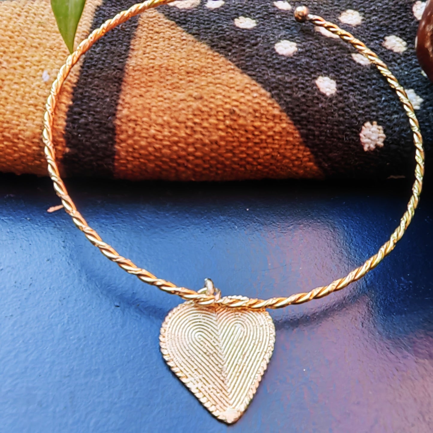 Collier ras de cou - coeur