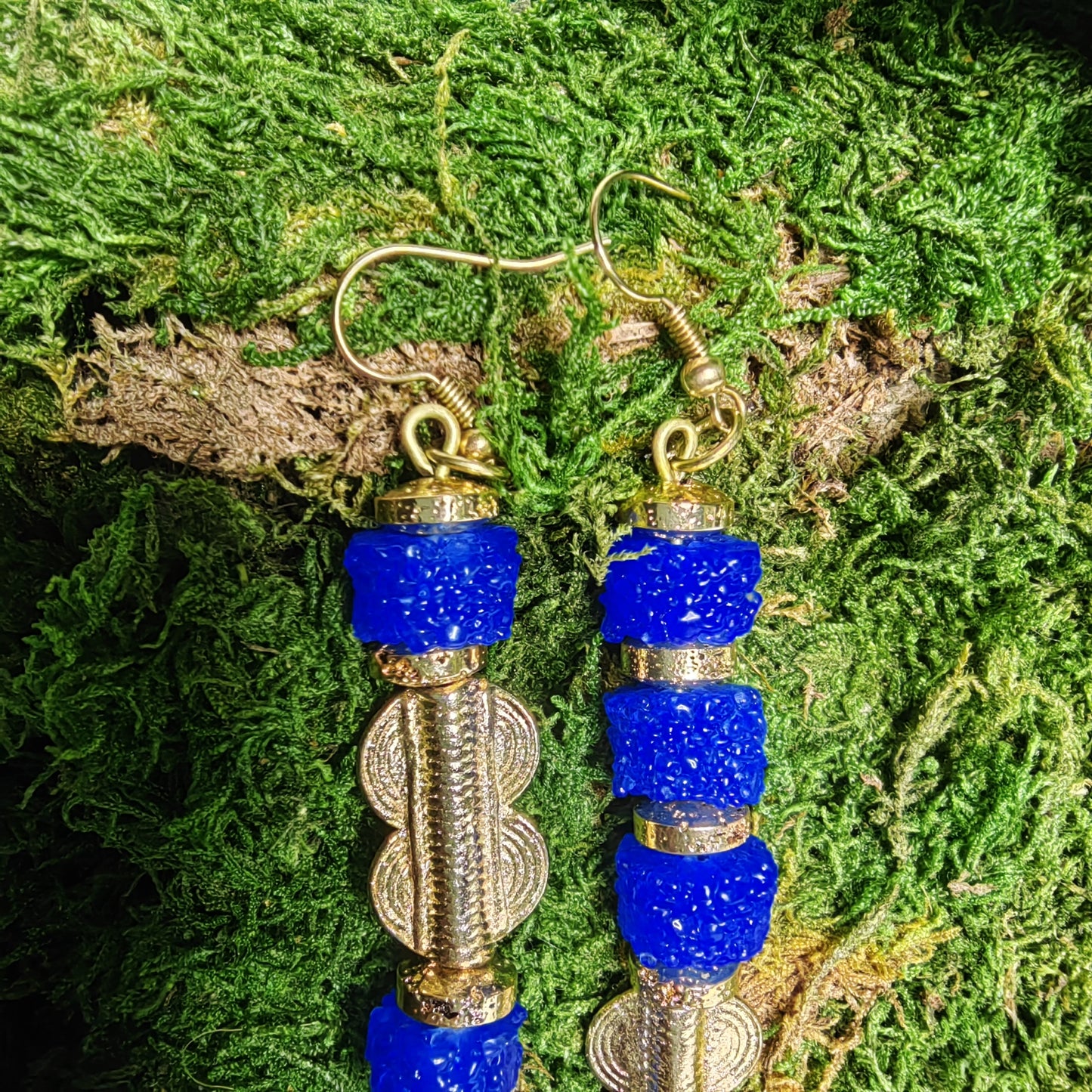Boucle d'oreille Bleuta "version 1"