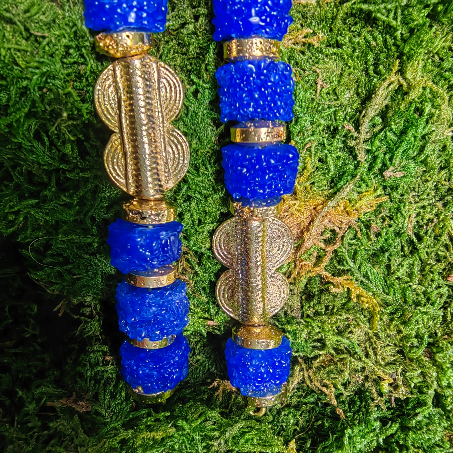 Boucle d'oreille Bleuta "version 1"