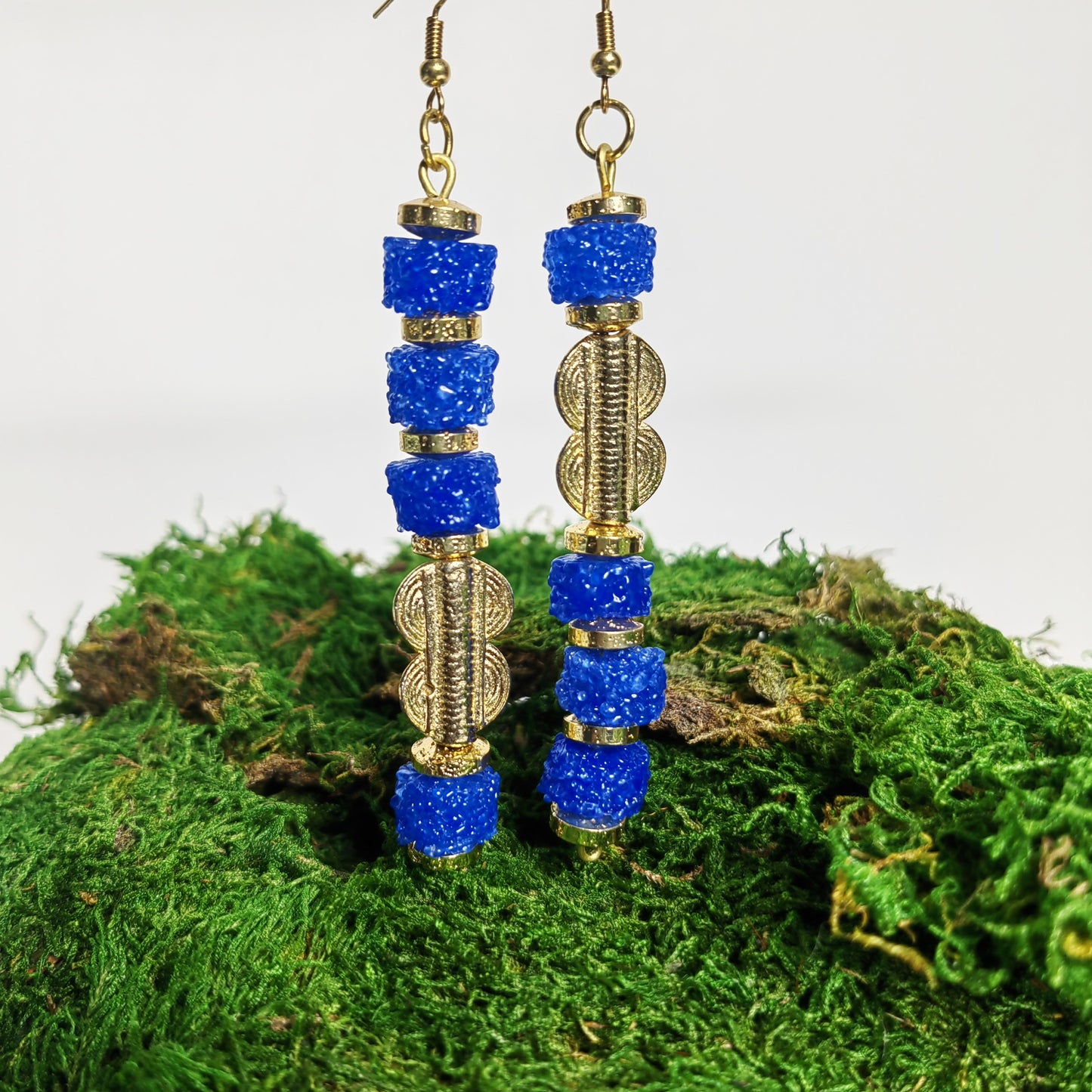 Boucle d'oreille Bleuta "version 1"