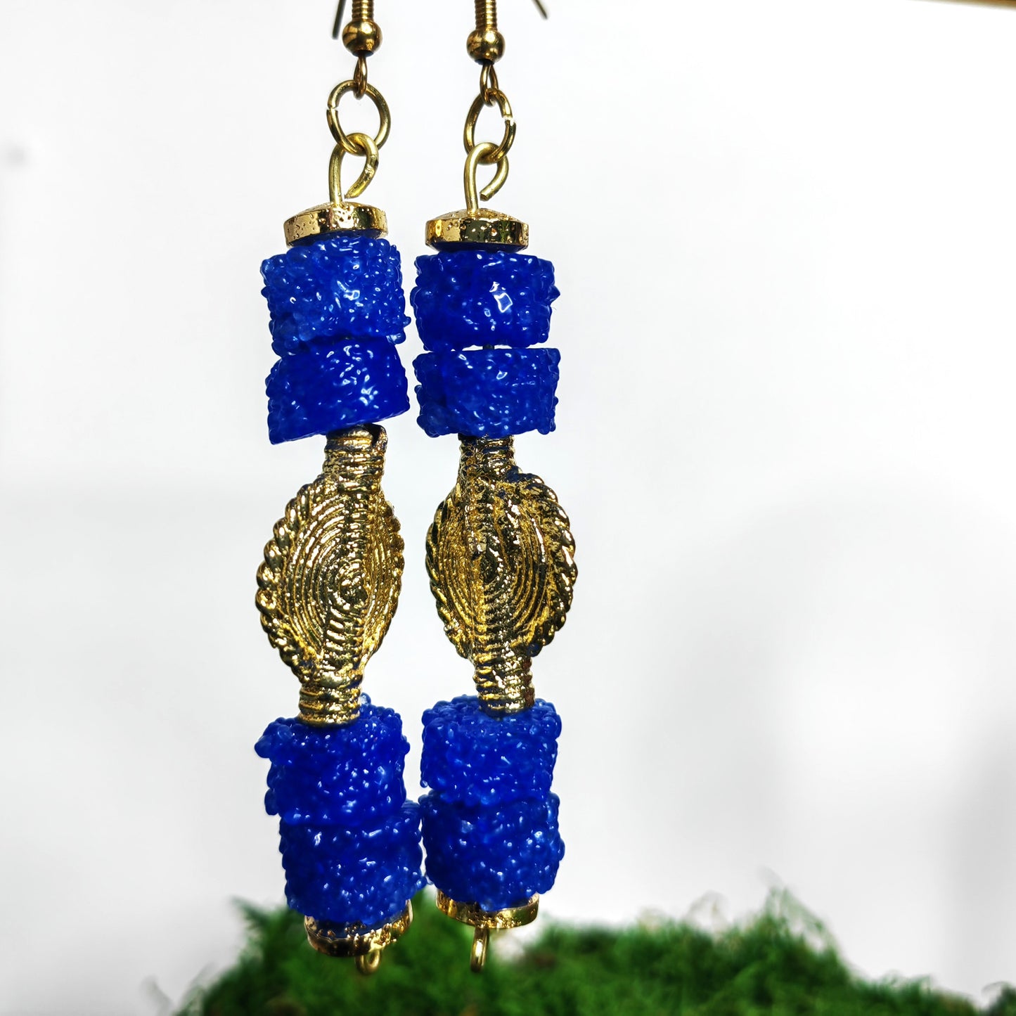Boucle d'oreille Bleuta "version 2"