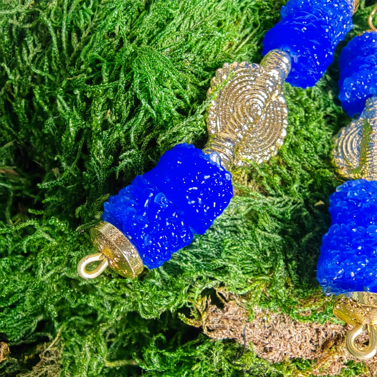 Boucle d'oreille Bleuta "version 2"