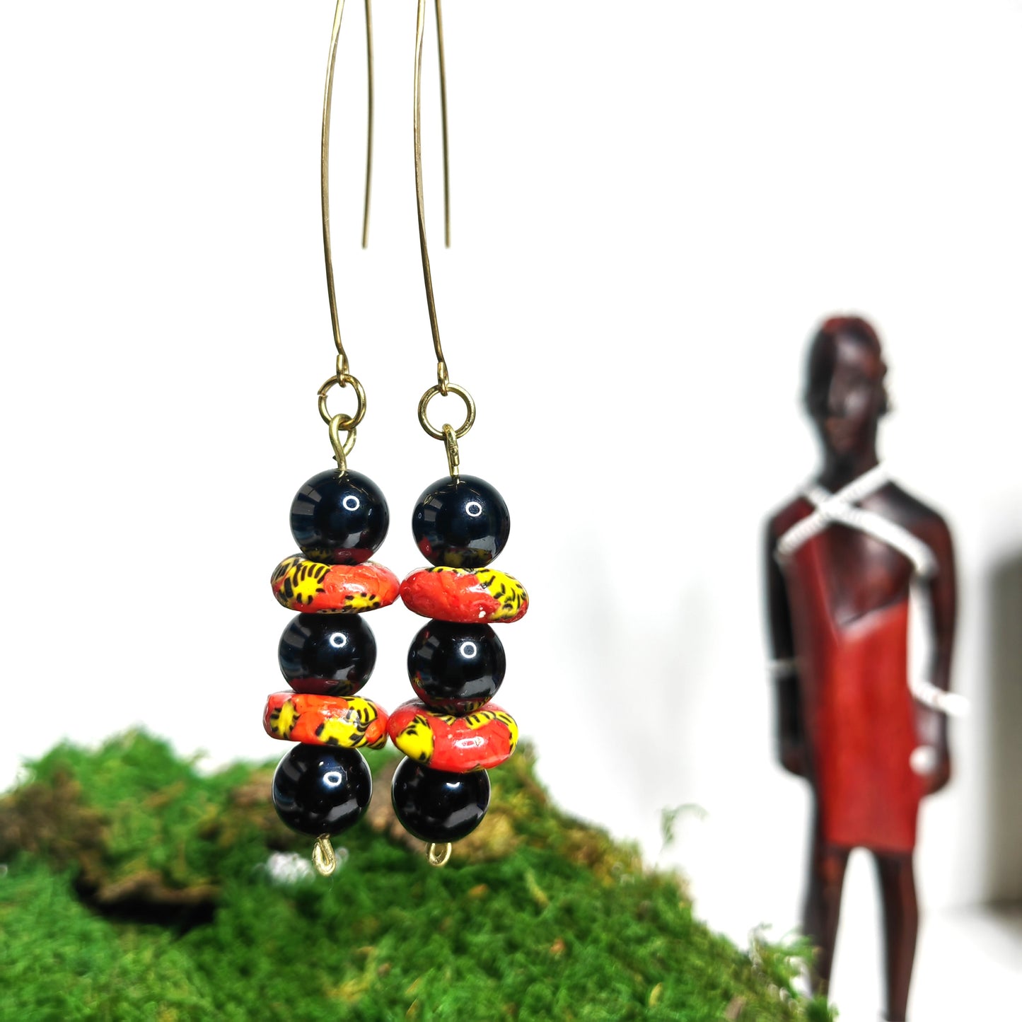 Boucle d'oreille "oranginana"