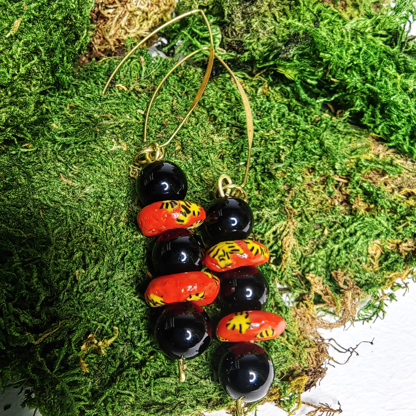 Boucle d'oreille "oranginana"