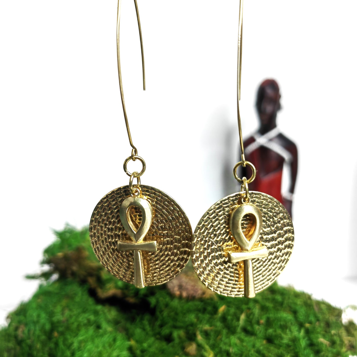 Boucle d'oreille "Ankha"