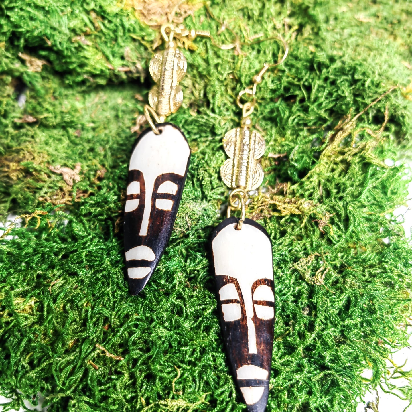 Boucle d'oreille "maskata"