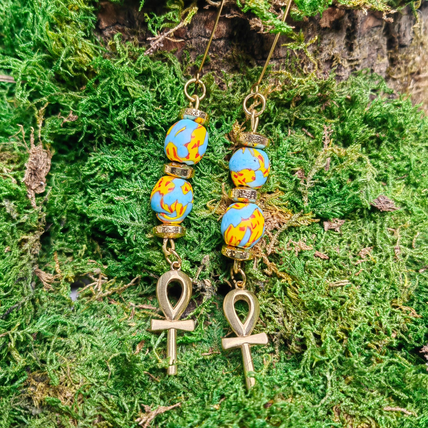 Boucle d'oreille "chacha anhka"