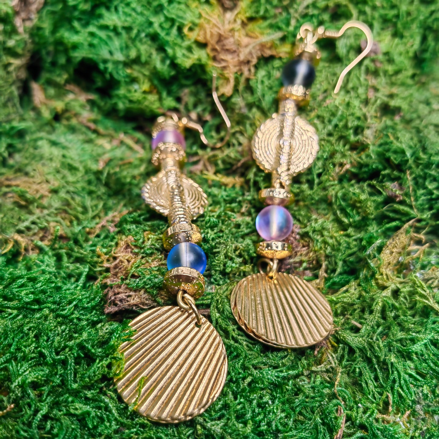 Boucle d'oreille "perlata - cristal"