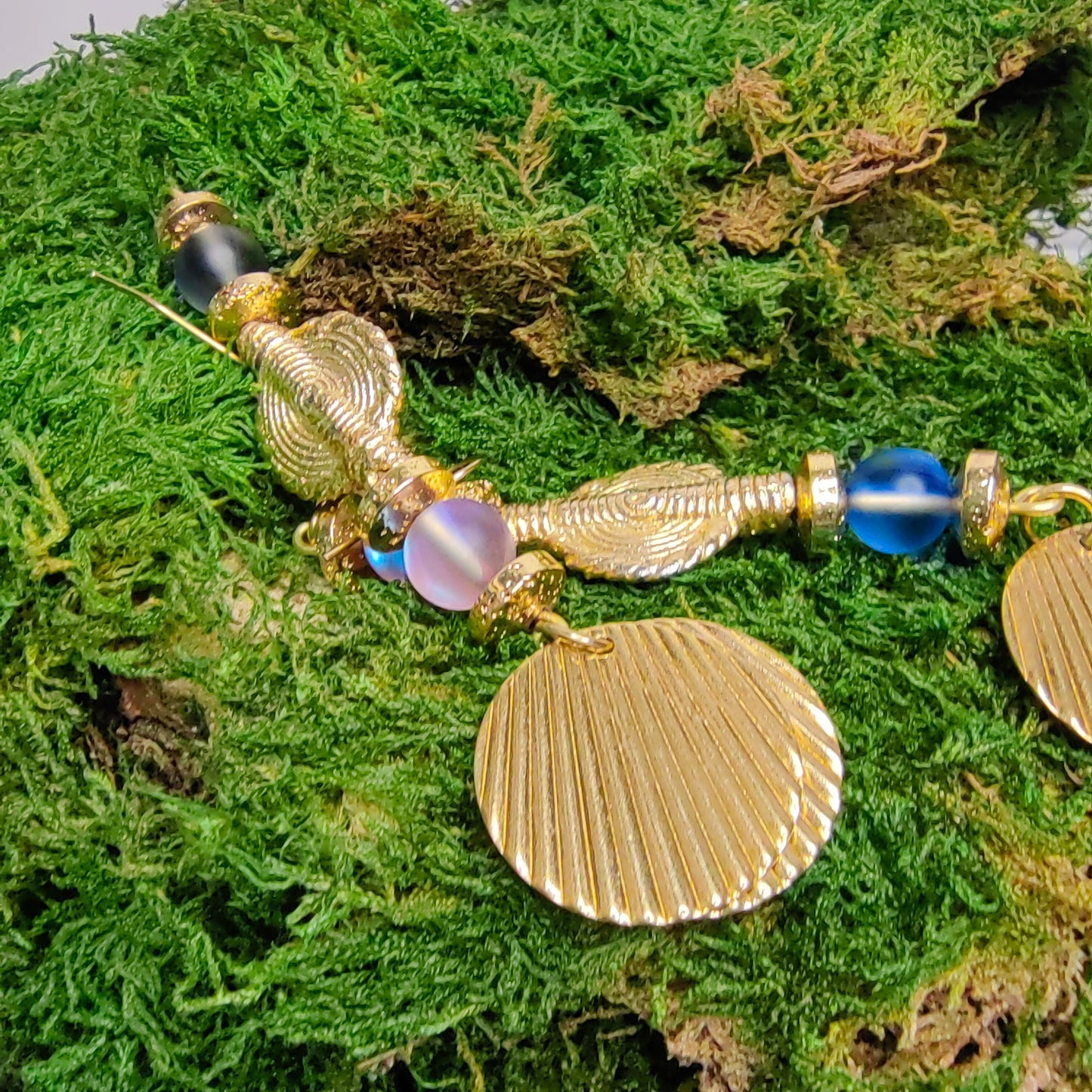 Boucle d'oreille "perlata - cristal"