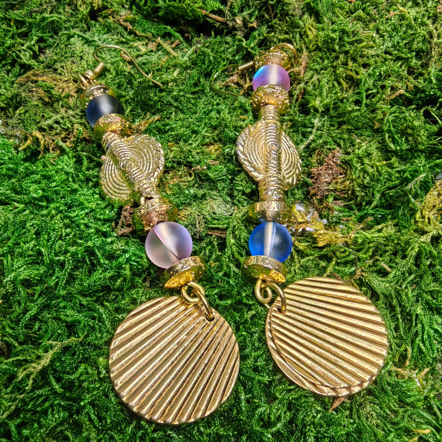 Boucle d'oreille "perlata - cristal"