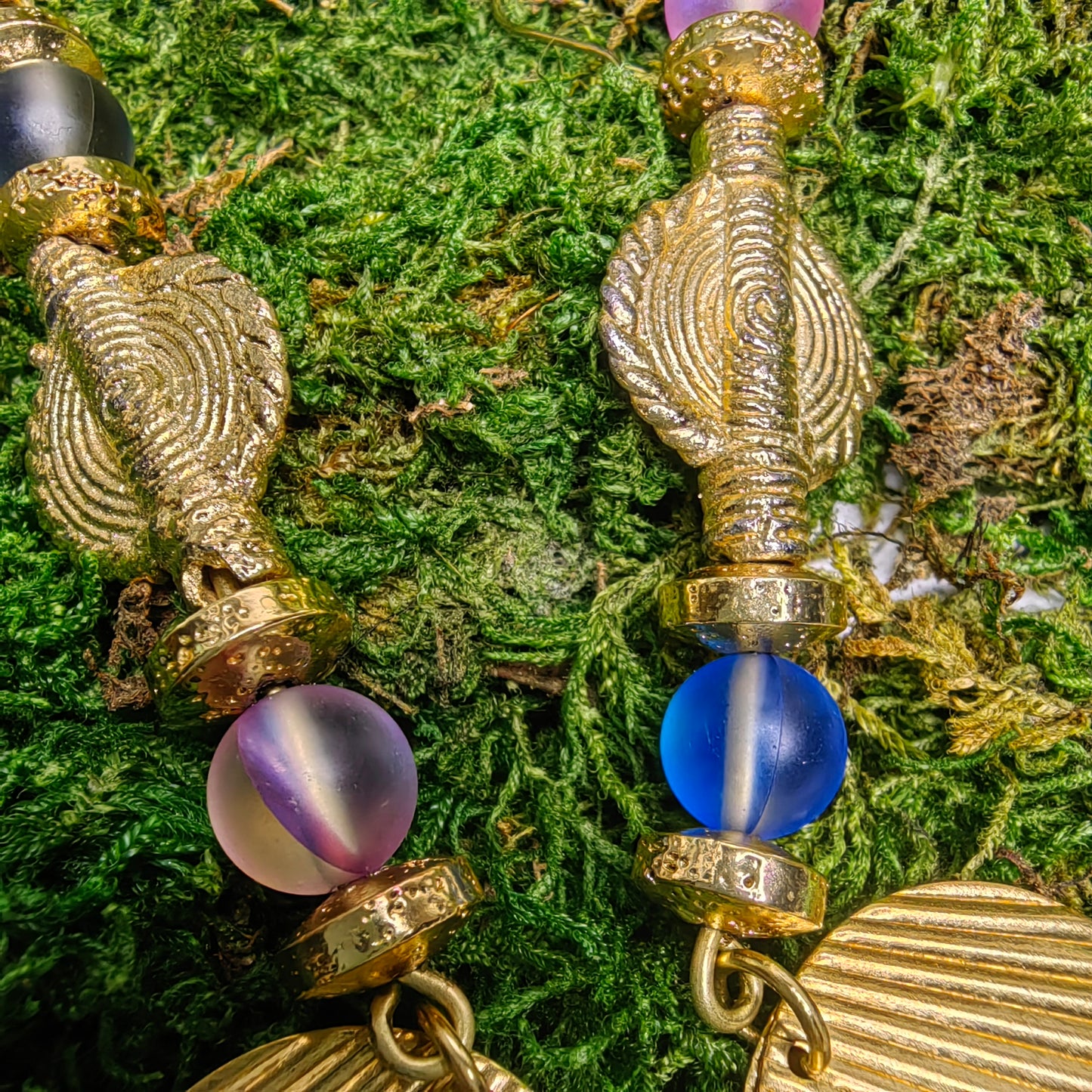 Boucle d'oreille "perlata - cristal"