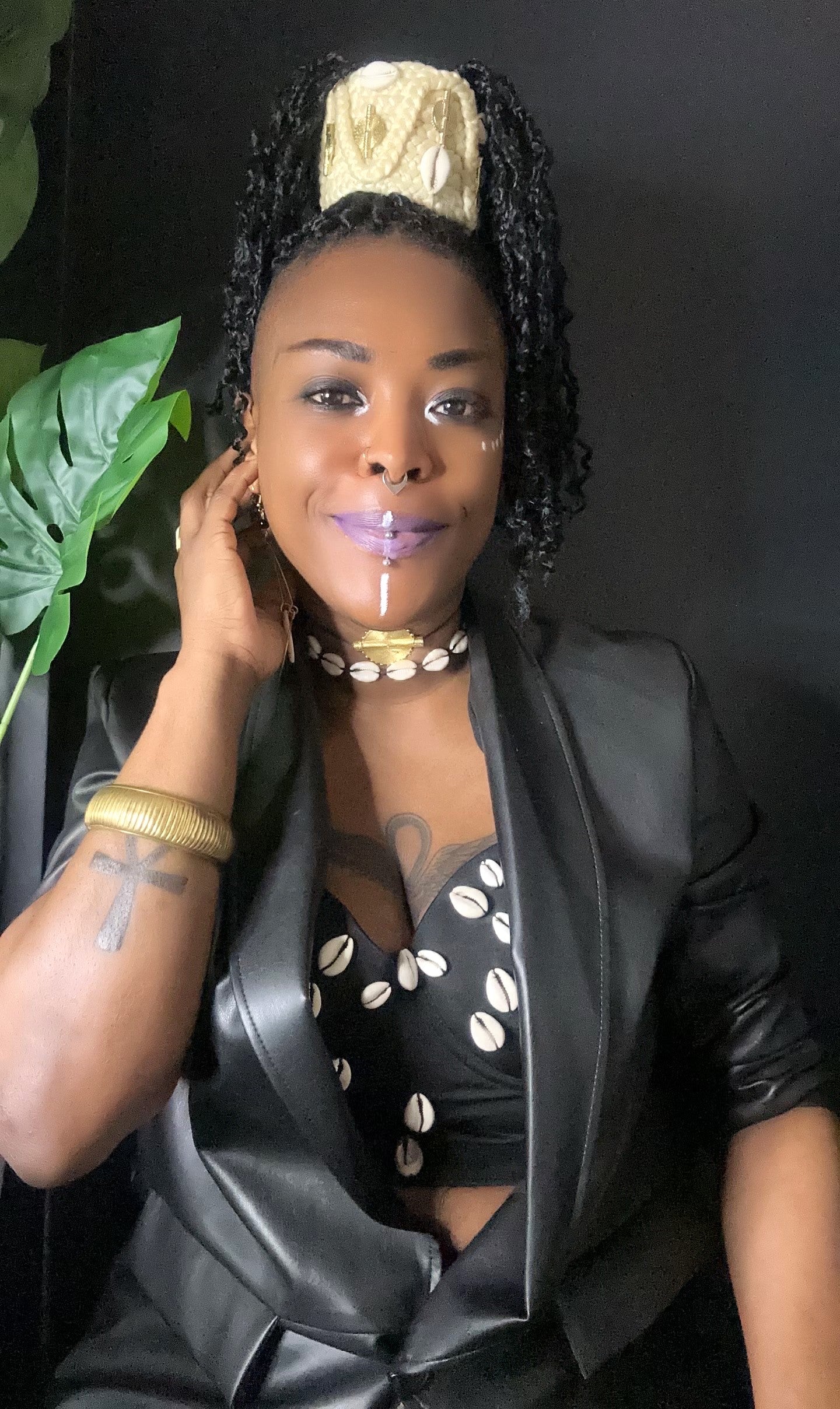 Bracelet pour cheveux en tresse - ROYAL IVOIRE