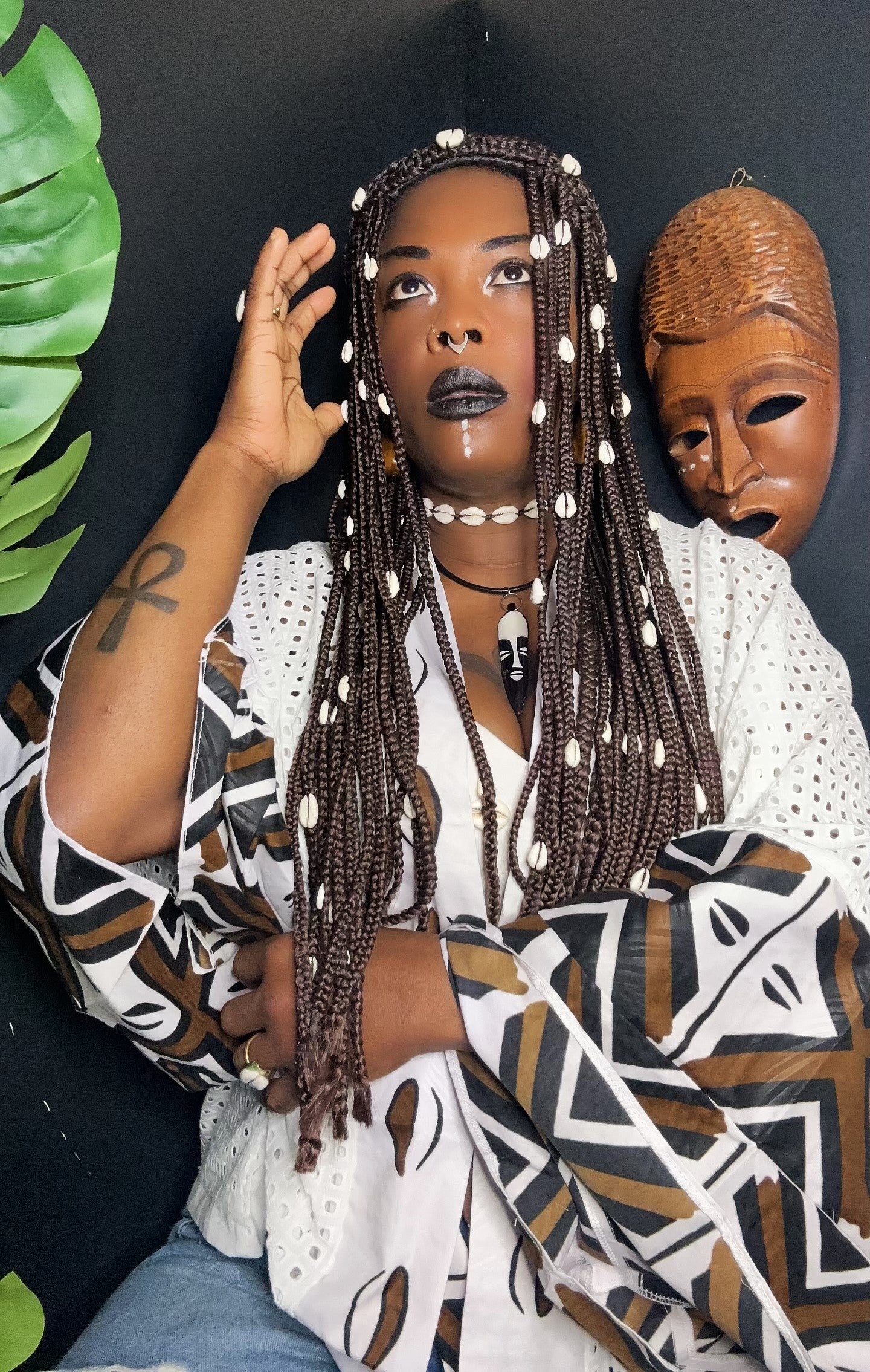 Couronne en tresse reine "RIKA"
