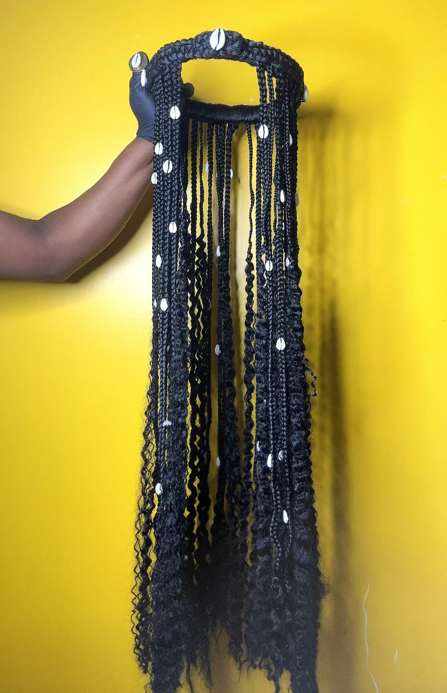 Couronne en tresse reine "MIRA"