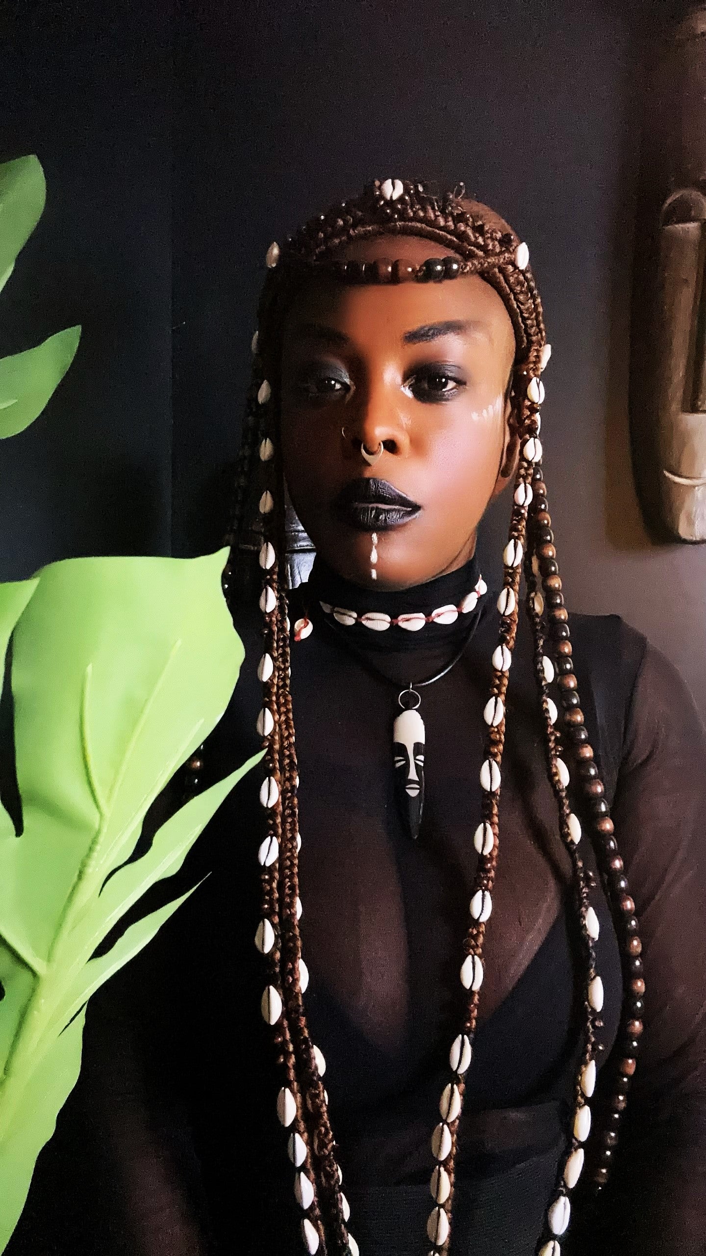 Couronne en tresse reine "Maronna"