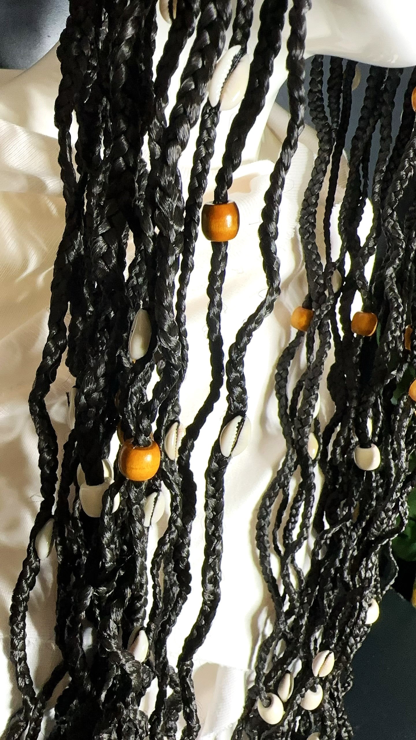 Couronne en tresse reine "MIRA -PERLA "