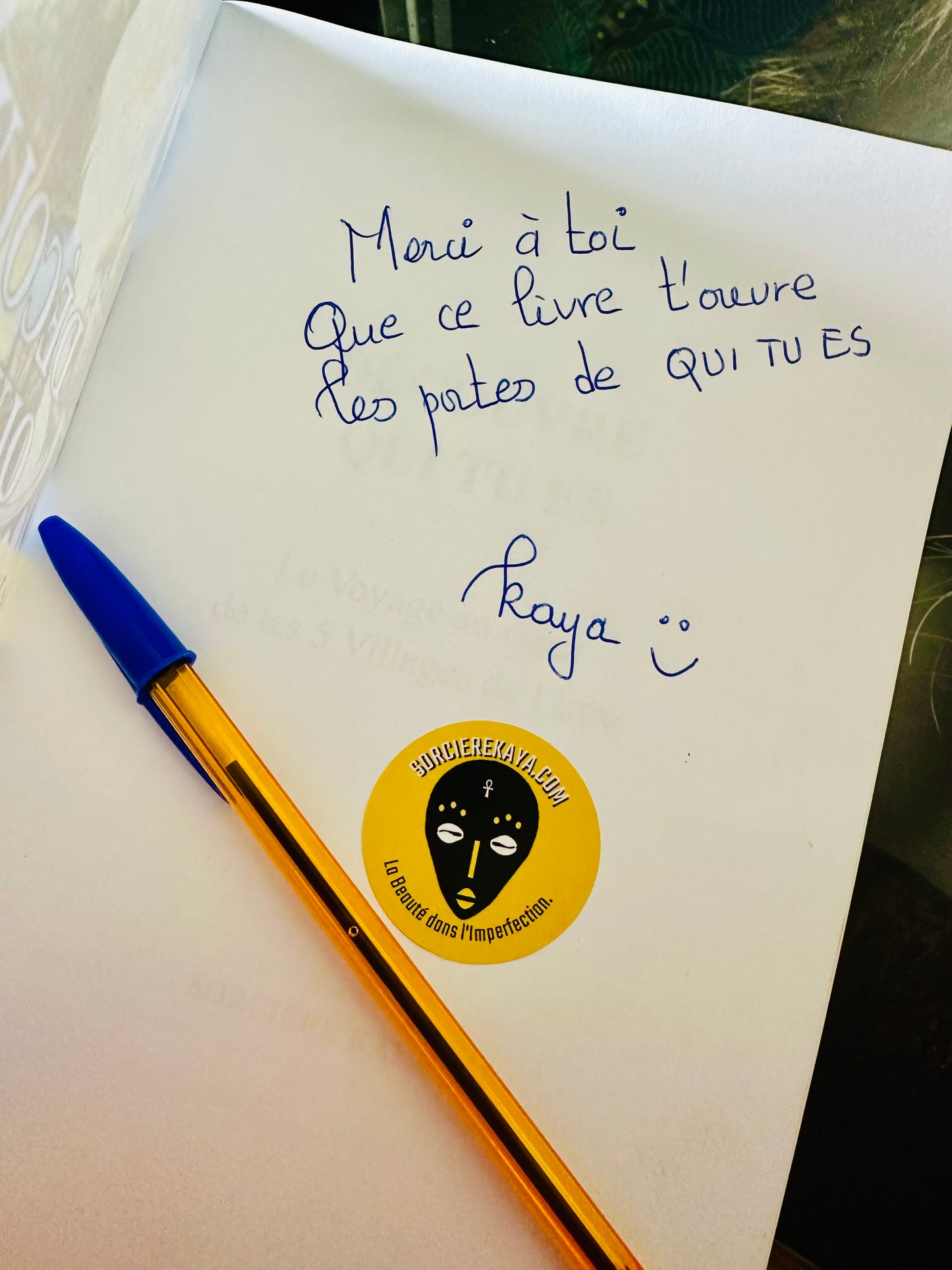 DECOUVRE QUI TU ES : Le Voyage au cœur de tes 5 Villages de l'Être - Version PAPIER Dédicacée