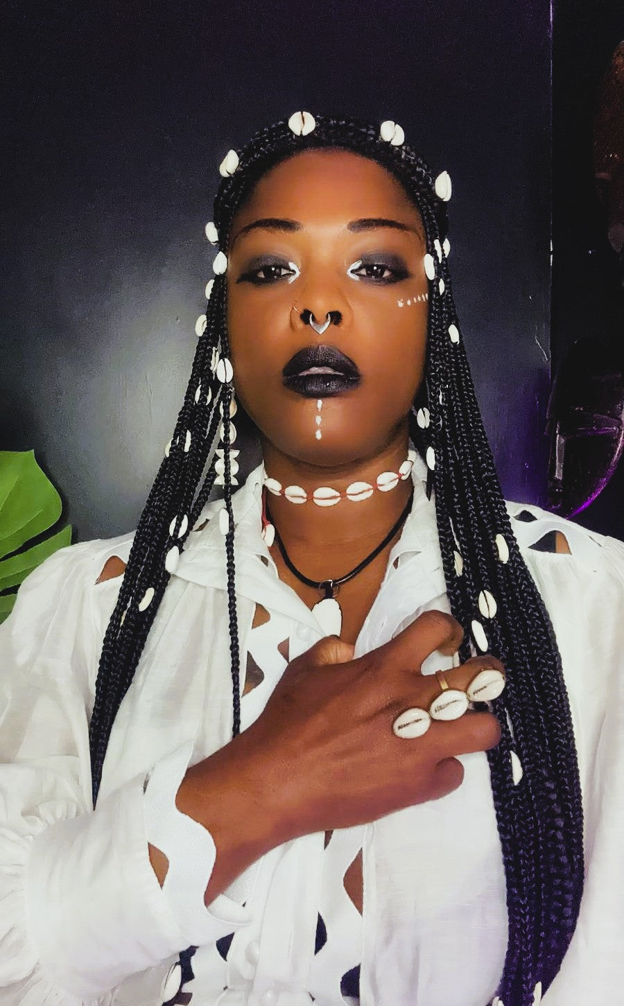 Couronne tresse reine "N'ZINGA"