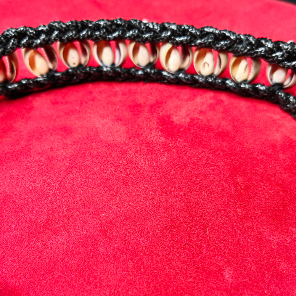 Collier Tressé — Full Cauris Naturels