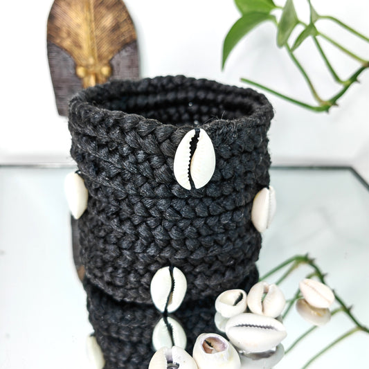 Bracelet pour cheveux en tresse - NOIRE