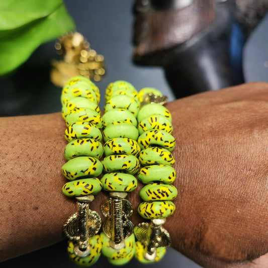 bracelet Krobou "vertata"