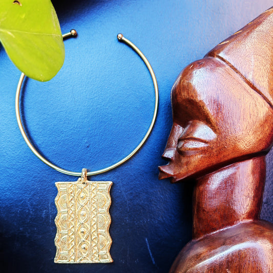 Collier ras de cou - Pendentif GHANA