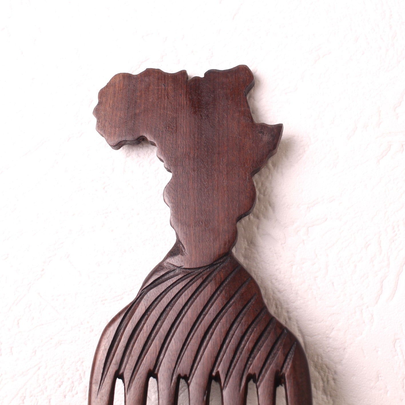 Peigne afro sculpté Afrique