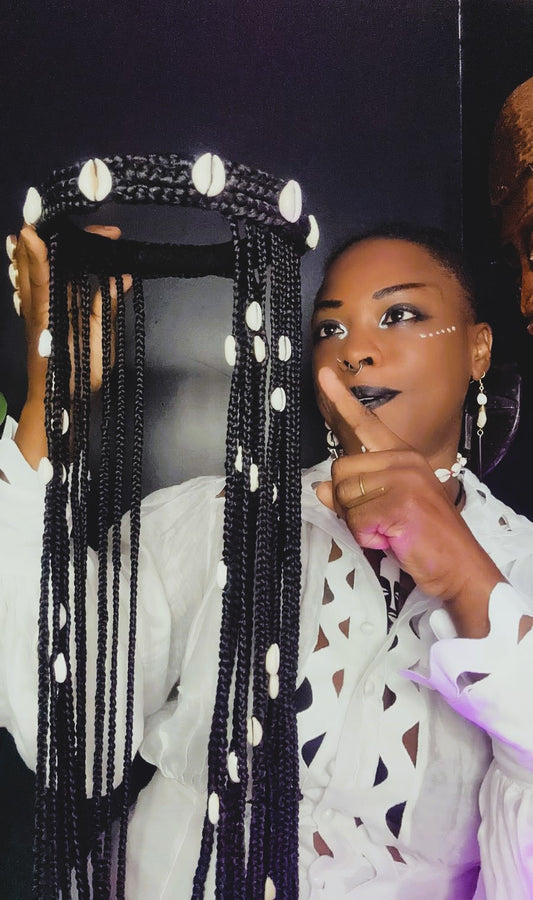 Couronne tresse reine "N'ZINGA"